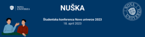 [NUŠKA] Študentska konferenca Nove univerze 2023