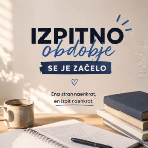 [IZPITNO OBDOBJE] Veliko uspeha – od 28. 5. do 3. 7. 2026