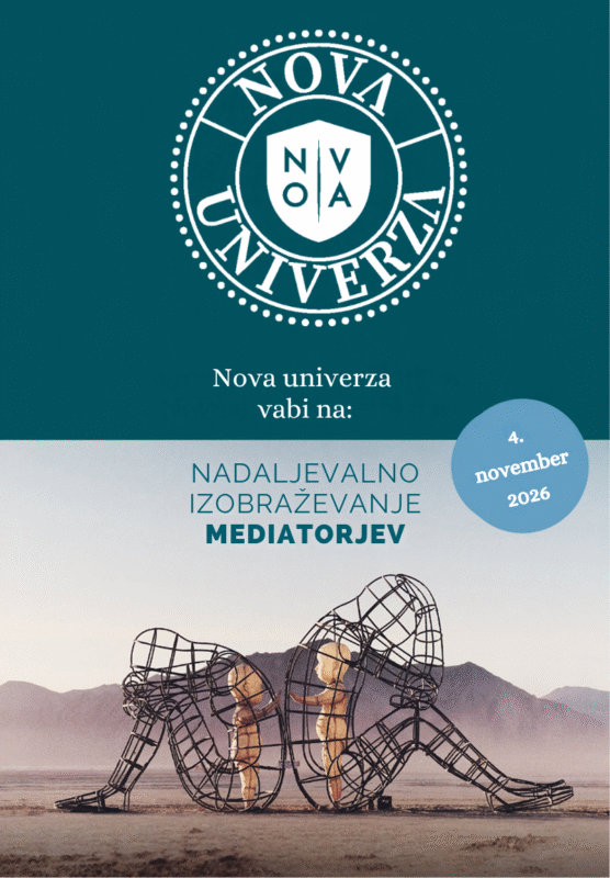 [VABILO]: Nadaljevalno izobraževanje mediatorjev