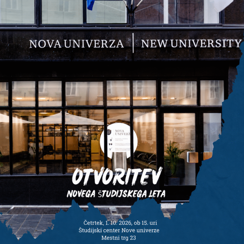 [VABILO] Otvoritev novega študijskega leta 2026/27